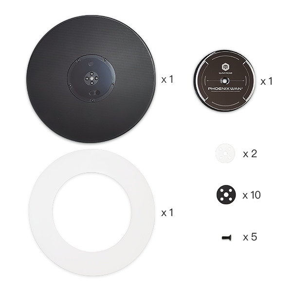 The LIGHTNING style turntable upgrade kit